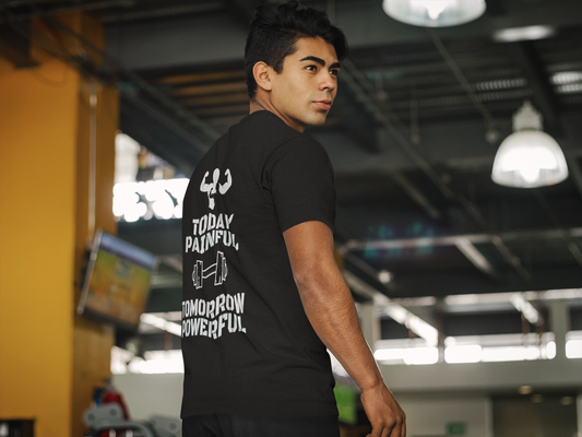 "Today Painful Tomorrow Powerful" Men's Oversized T-Shirt || The Clothie