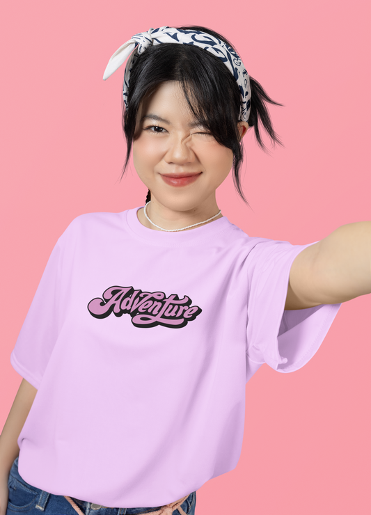 THE CLOTHIE – Oversized “Adventure” T-Shirt