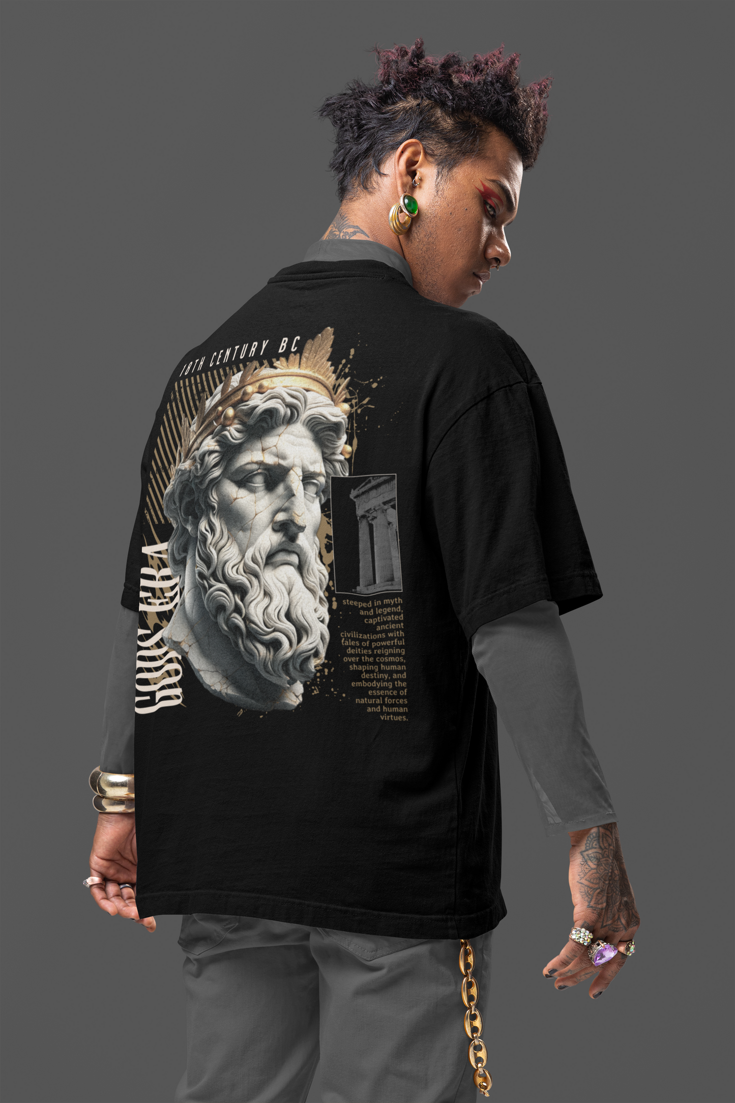 Gods Era – 18th Century BC Oversized Tee || The Clothie