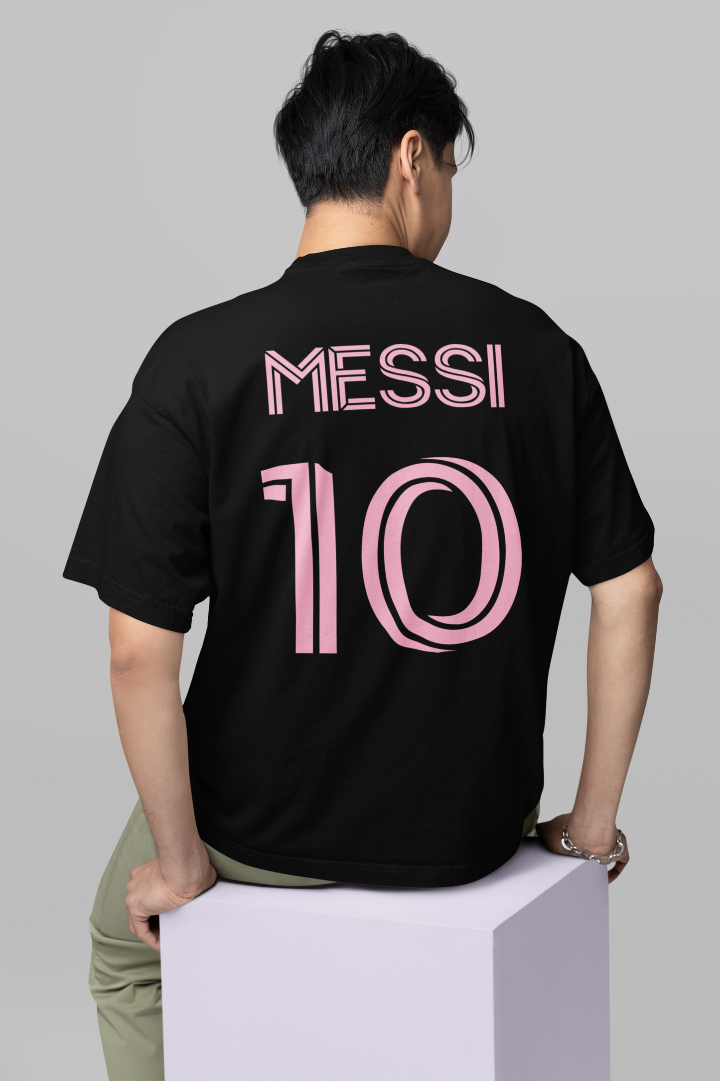 Clothie Oversized T-Shirt – Lionel Messi #10 Inter Miami Edition