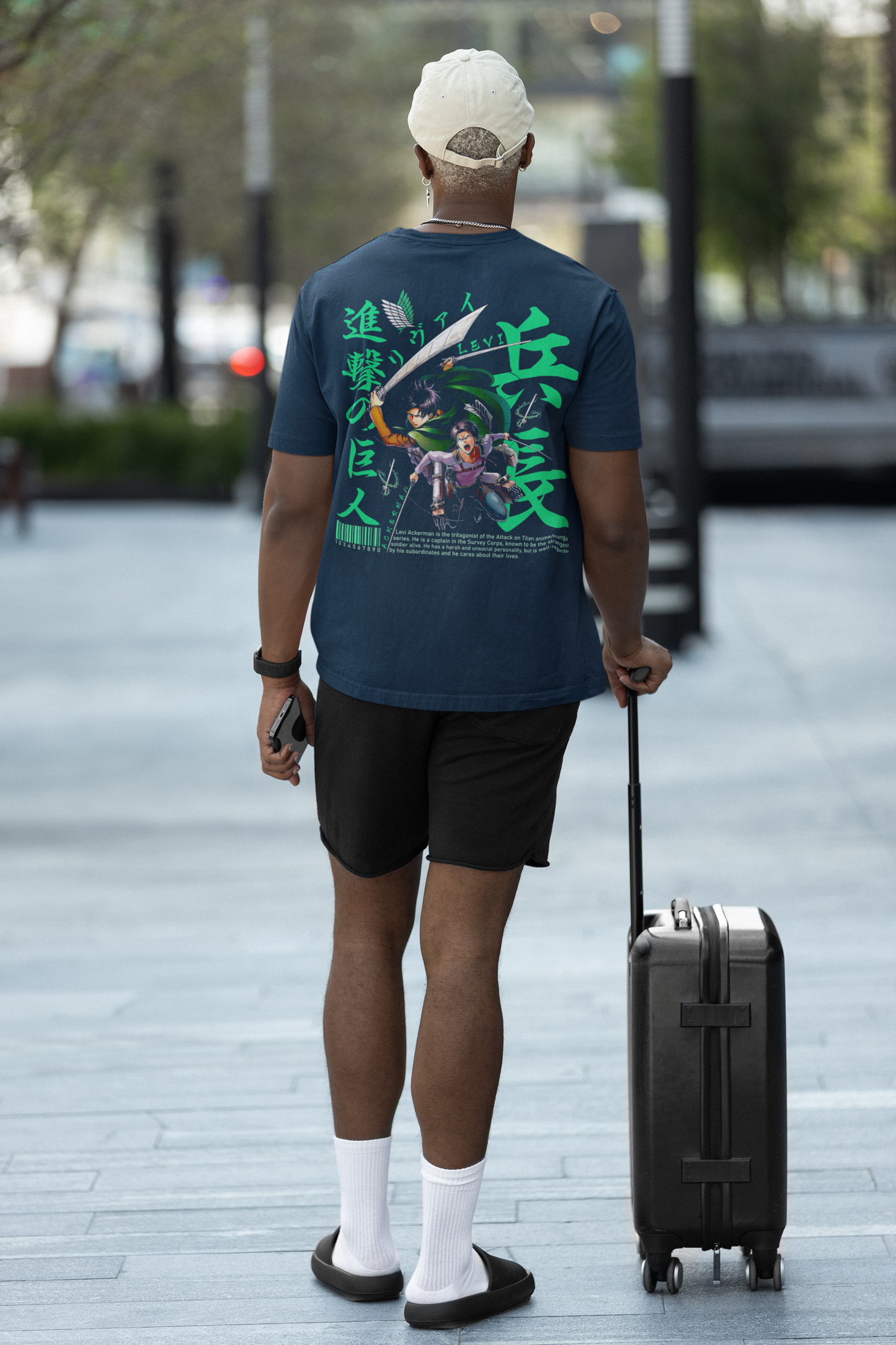 Clothie Oversized T-Shirt – Levi Ackerman Edition