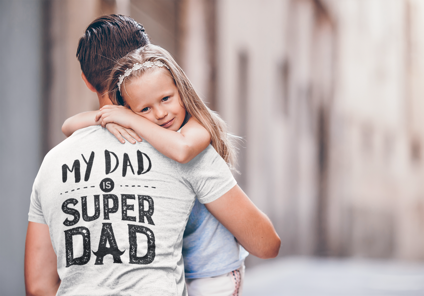 "Super Dad" Men's Oversized T-Shirt || The Clothie