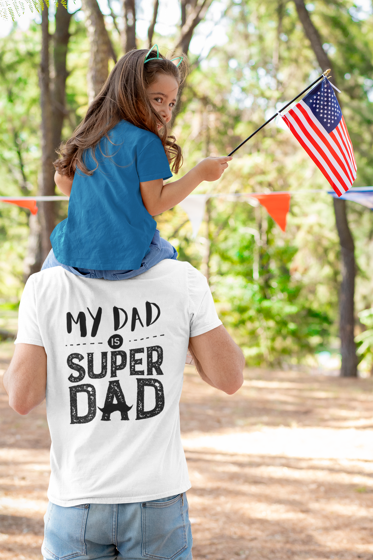 "Super Dad" Men's Oversized T-Shirt || The Clothie