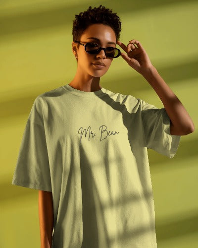 Mr. Bean Oversized Premium T-Shirt || The Clothie
