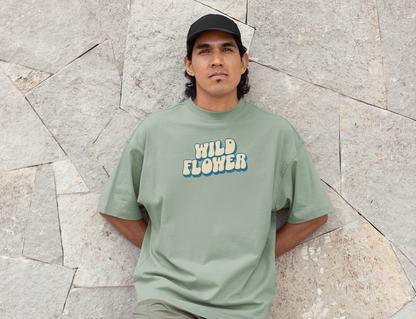 THE CLOTHIE'S Wild Flower Oversized T-Shirt