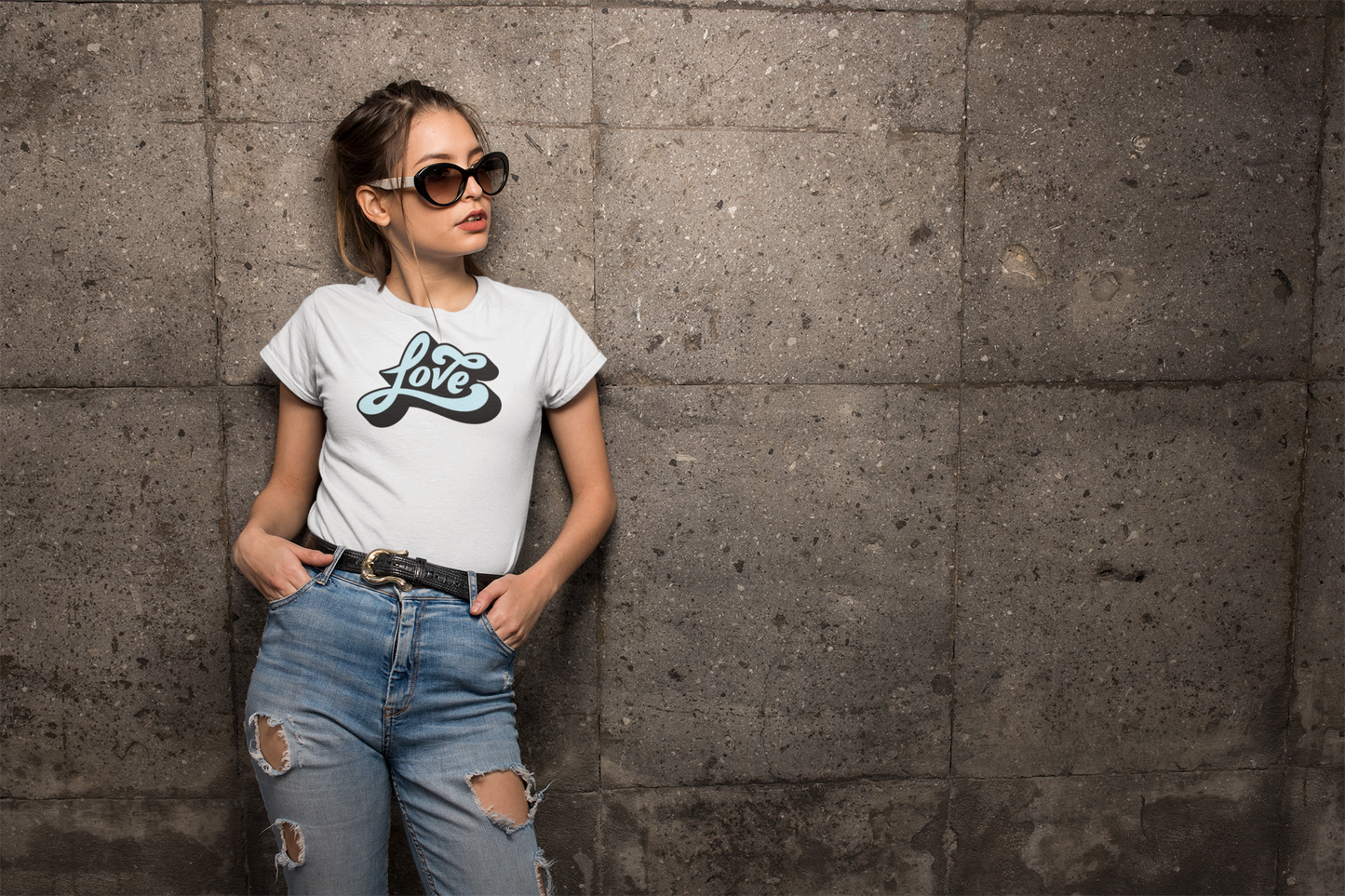 THE CLOTHIE "Love" Oversized Women’s Tee