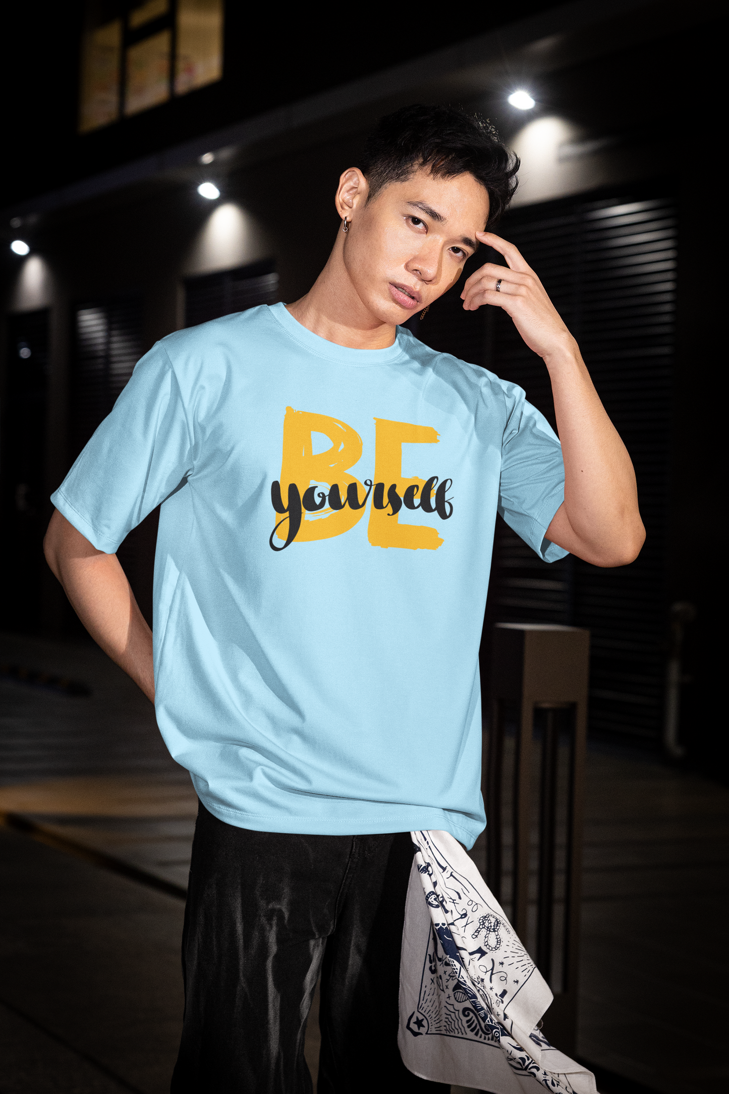 The Clothie "Be Yourself" Oversized Unisex Tee