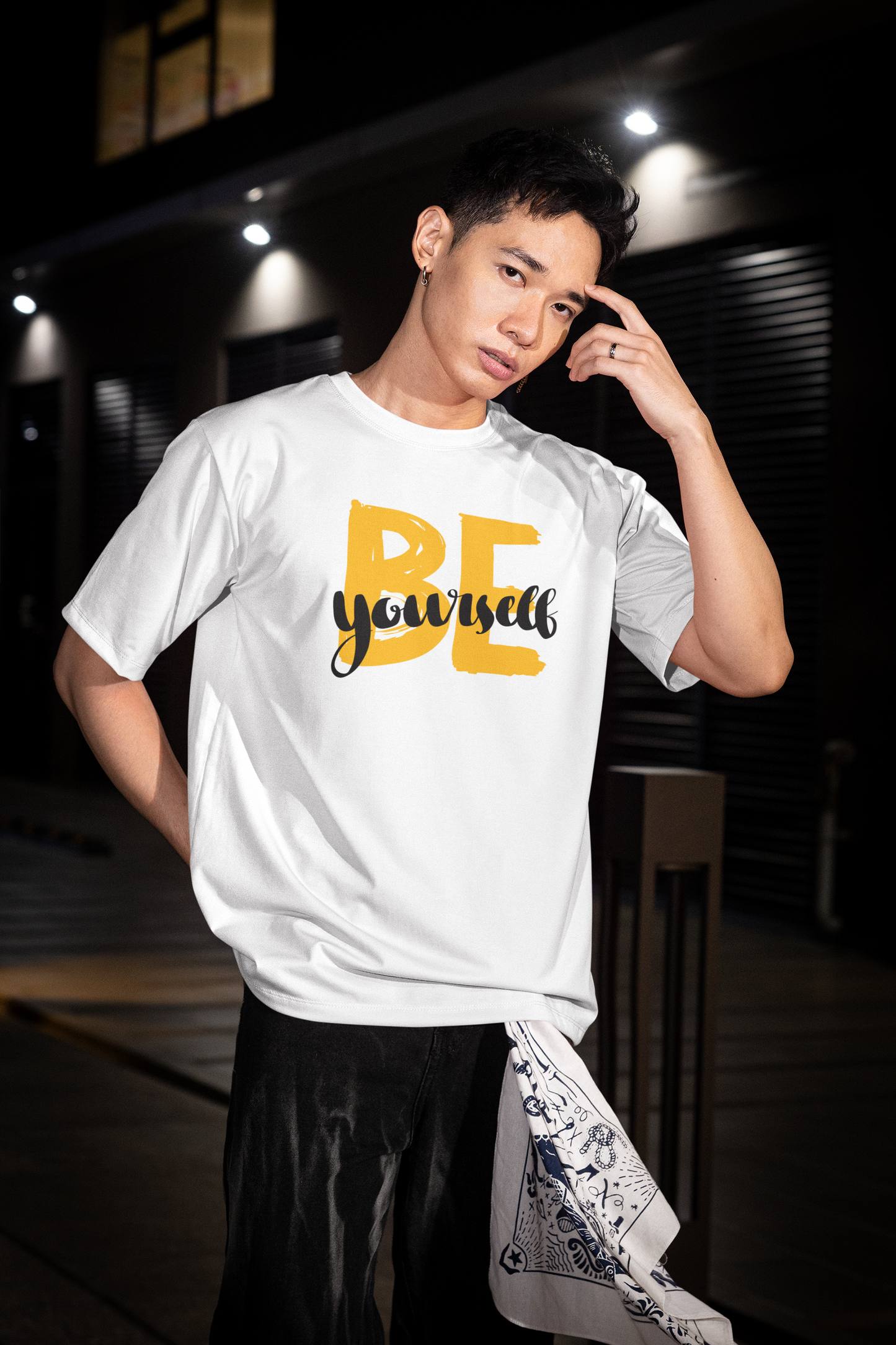 The Clothie "Be Yourself" Oversized Unisex Tee