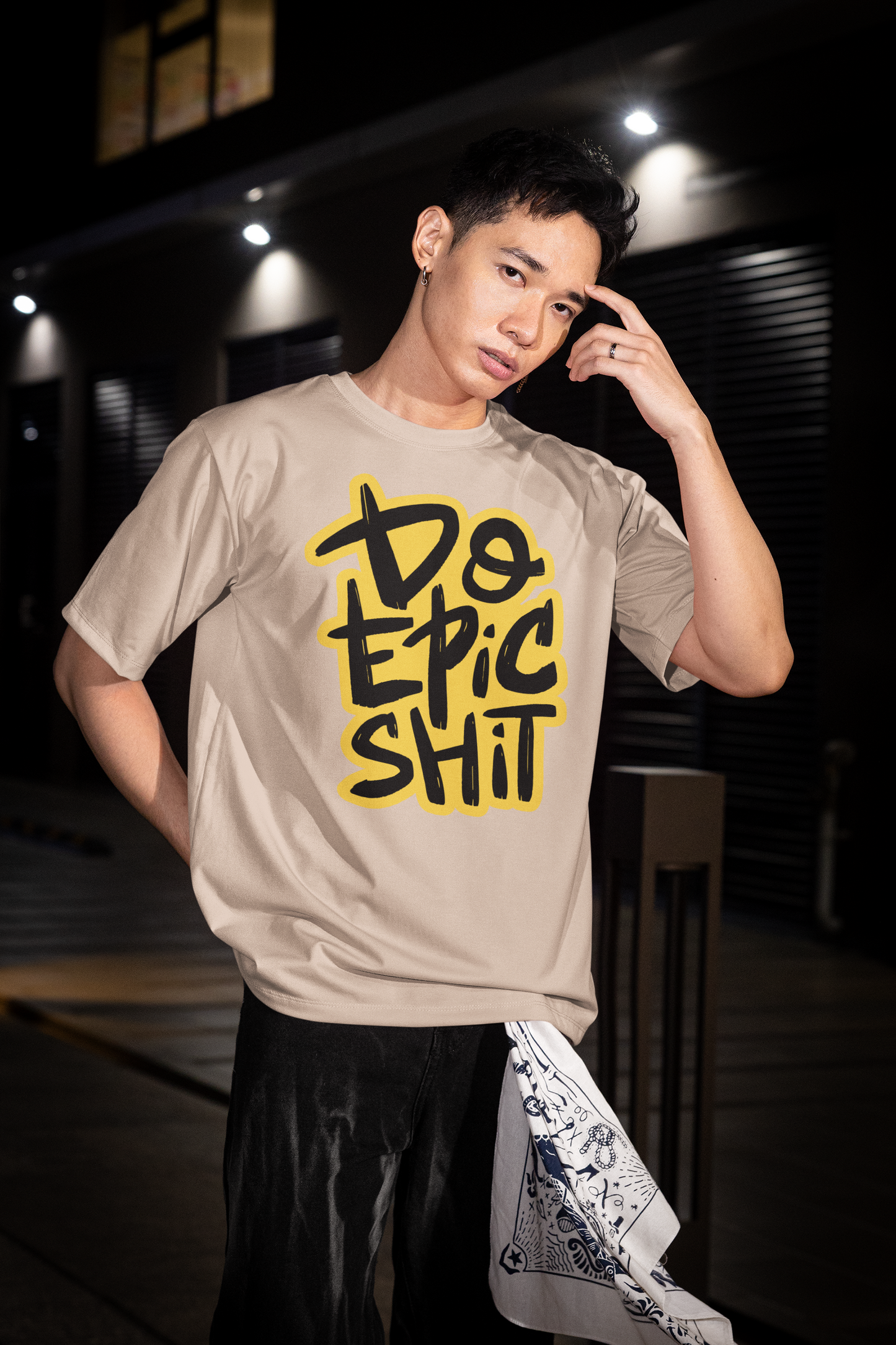 THE CLOTHIE "Do Epic Shit" Oversized Unisex Tee