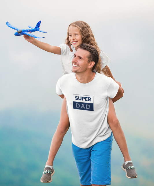 "Super Dad" Men's Oversized T-Shirt || The Clothie