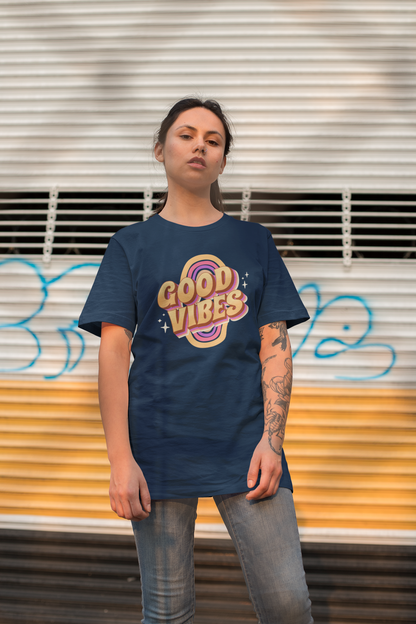 The Clothie's Oversized "Good Vibes" T-Shirt